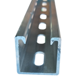 Rubicon Solarstrut, slotted, aluminium, 2.5mm, 5.1m - Rubicon Installer Portal